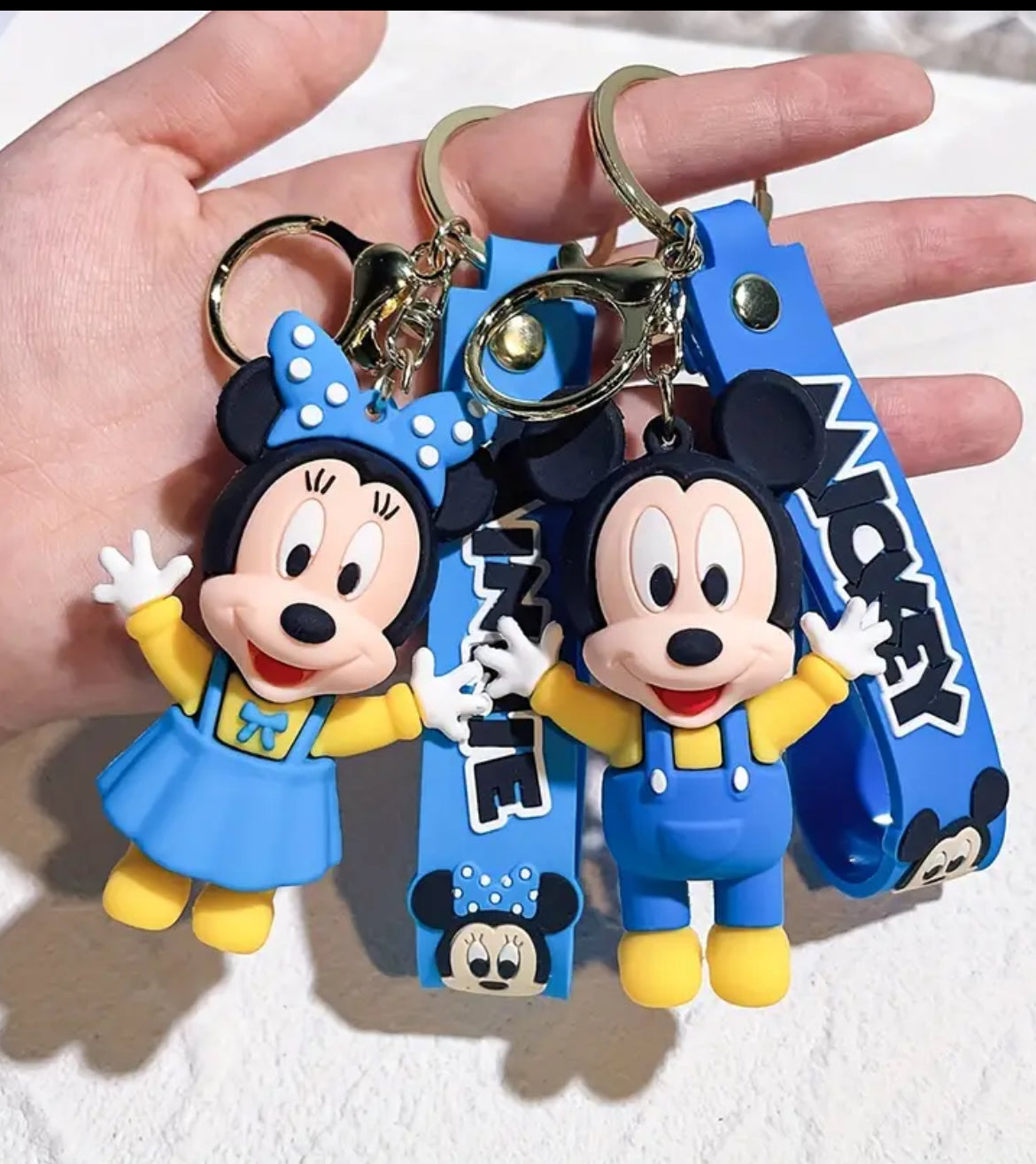 2Pc Mouse KeyChain
