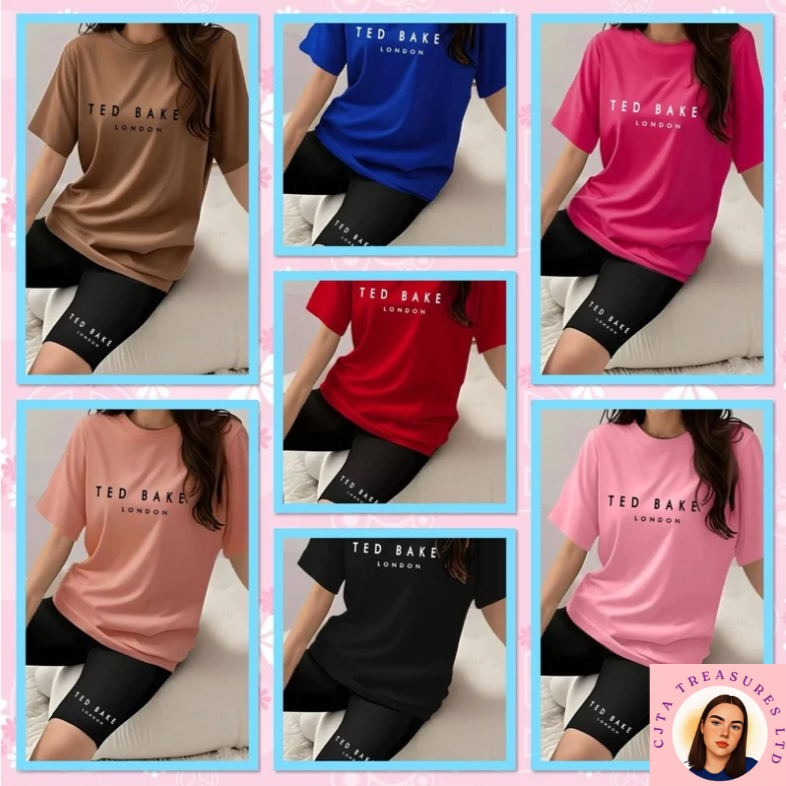 Womens "Ted Baker" Shorts Set