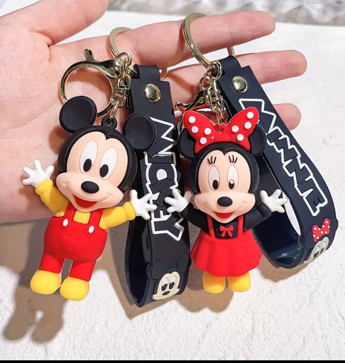 2Pc Mouse KeyChain